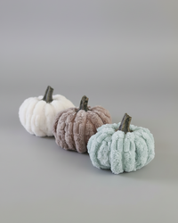 Plush Velvet Neutral Pumpkin