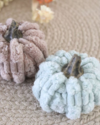 Plush Velvet Neutral Pumpkin