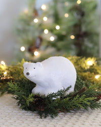 Glittered Polar Bears