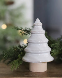 White Porcelain Layered Tree