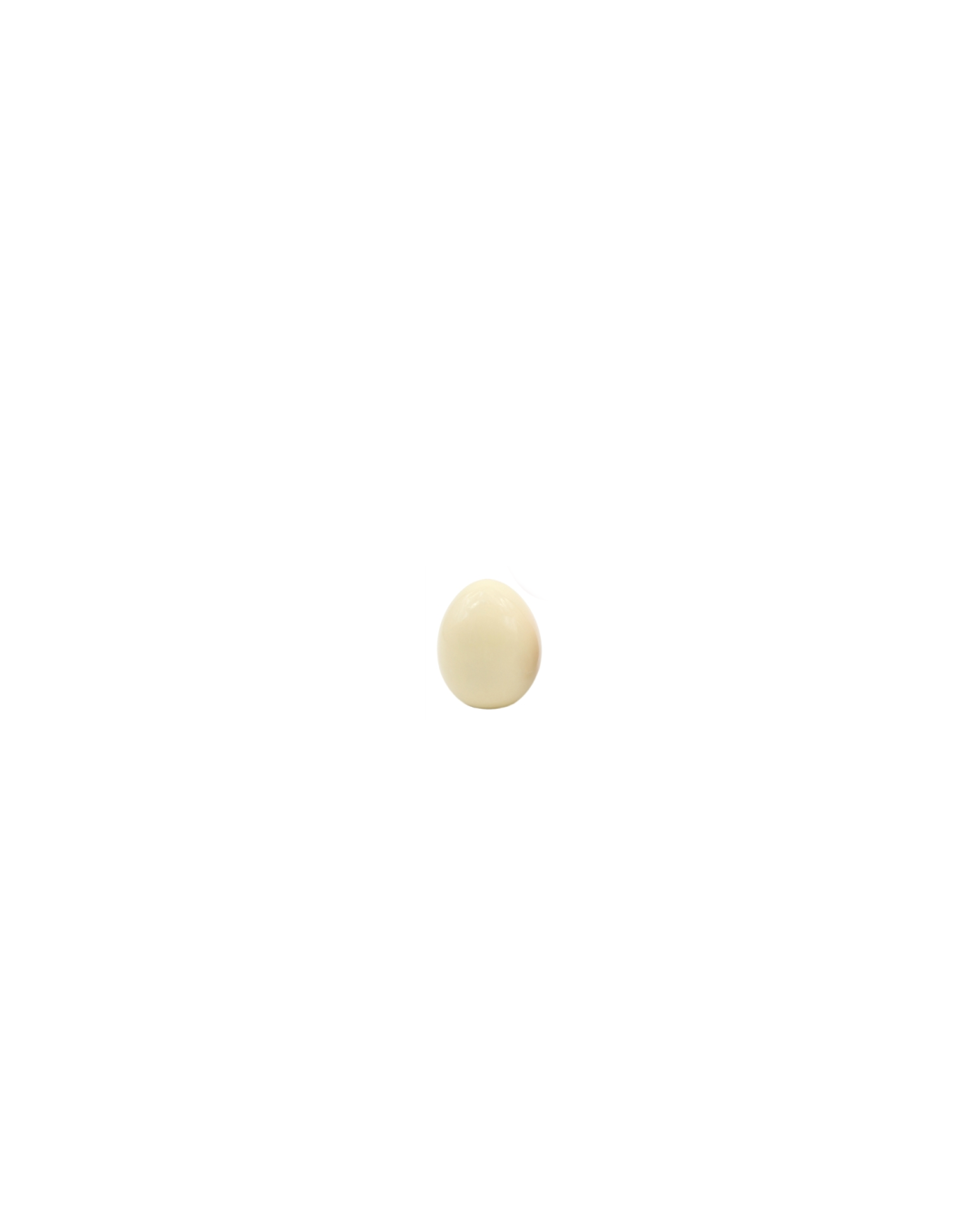 Small Porcelain Pastel Egg