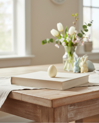 Small Porcelain Pastel Egg