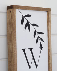 Reversible Wood Porch Sign Welcome/Hello Summer Black