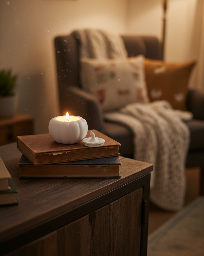 Pumpkin Tealight Candle Holder