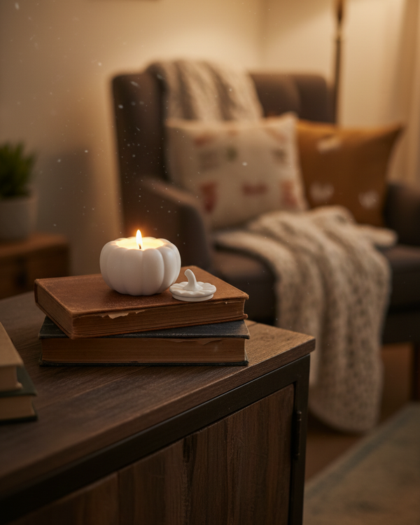 Pumpkin Tealight Candle Holder