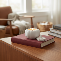 Pumpkin Tealight Candle Holder