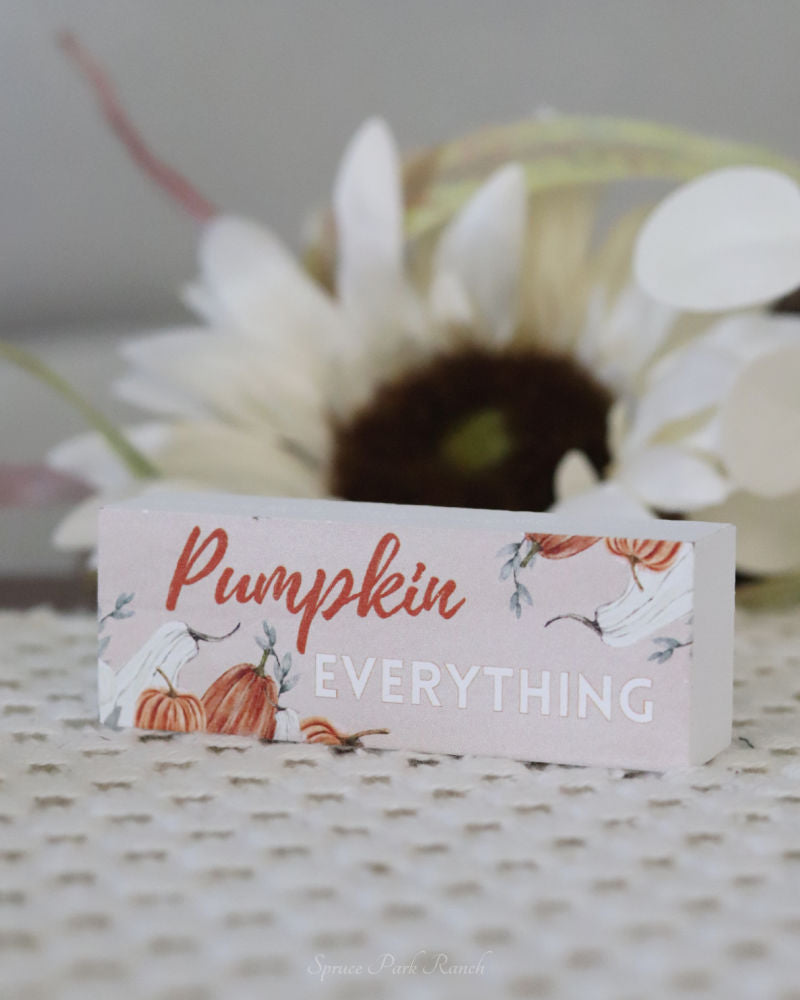 Pumpkin Patch Mini Block