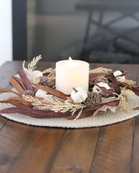 Pumpkin and Oak Leaf Greenery Collection