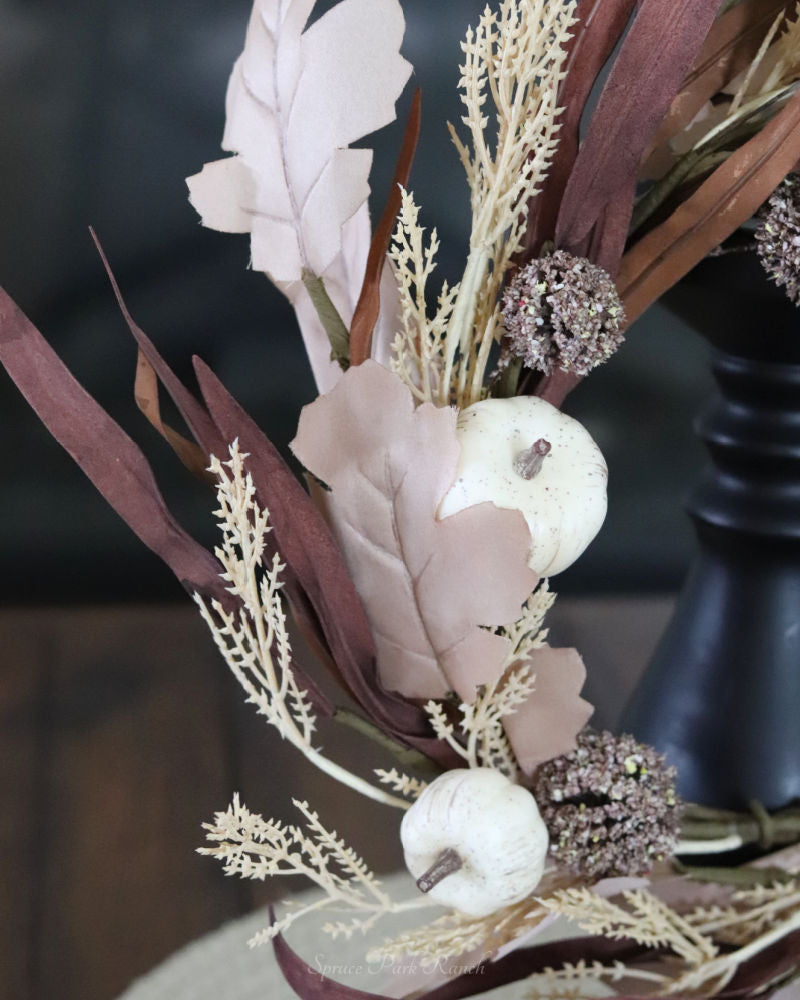 Pumpkin and Oak Leaf Greenery Collection