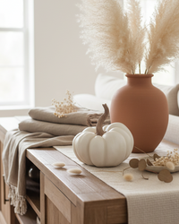 Harvest Resin Pumpkin Large