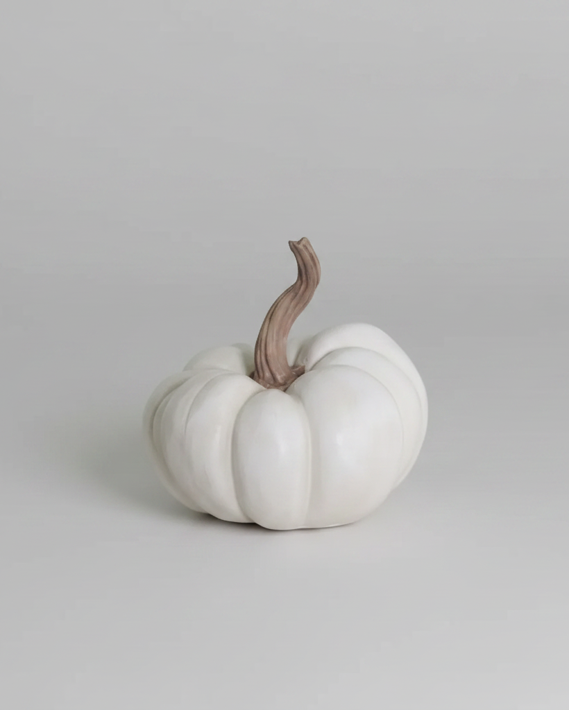 Harvest Resin Pumpkin Large