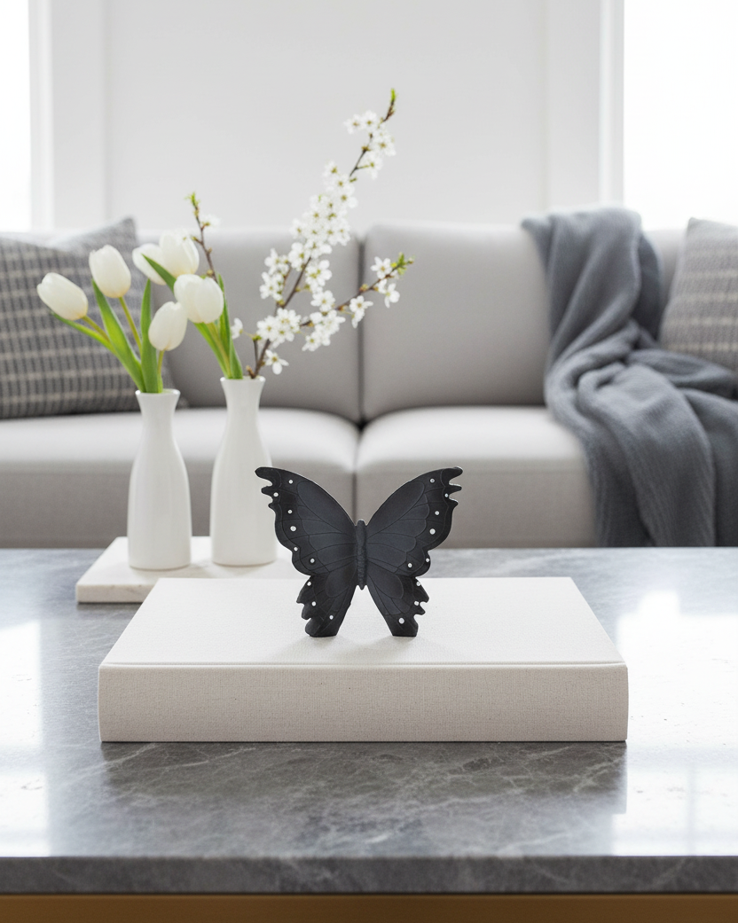 Slate Resin Butterfly