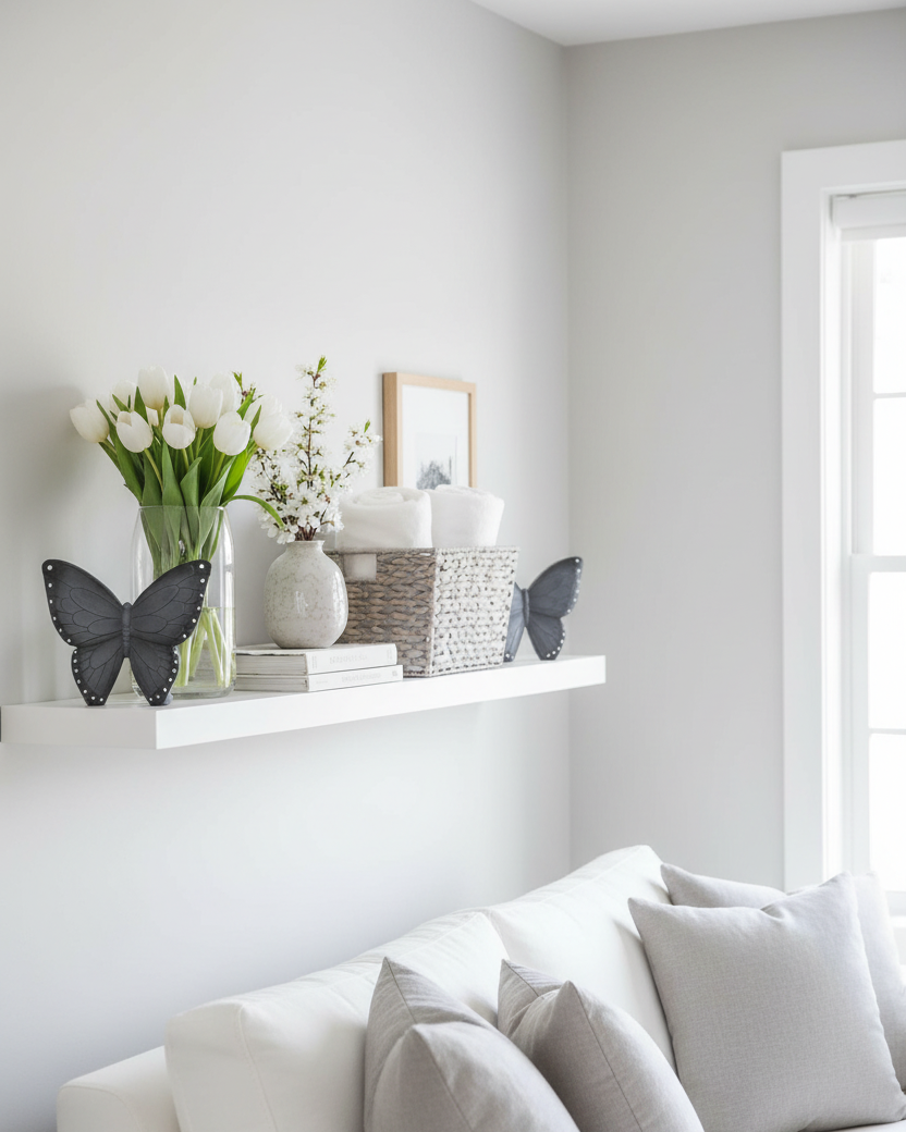 Slate Resin Butterfly