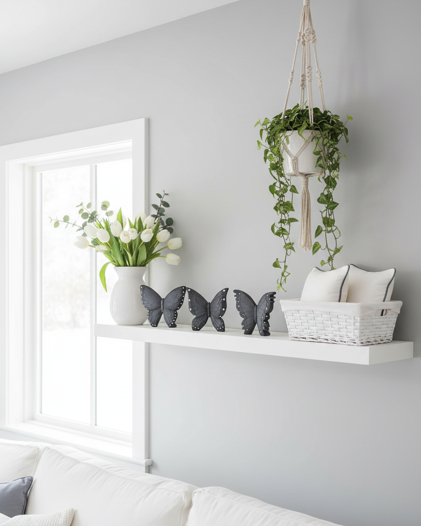 Slate Resin Butterfly