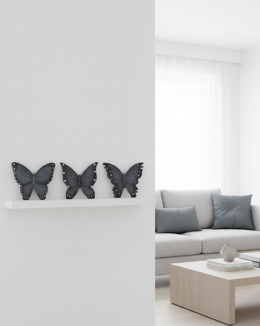 Slate Resin Butterfly
