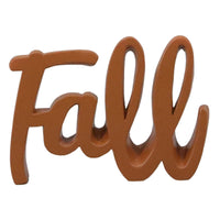 Fall Script Word Decor
