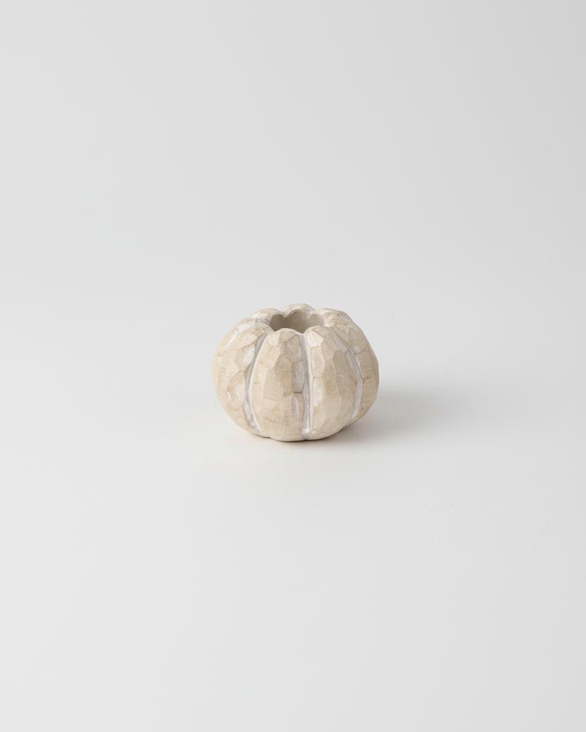 Pumpkin Taper Candle Holder