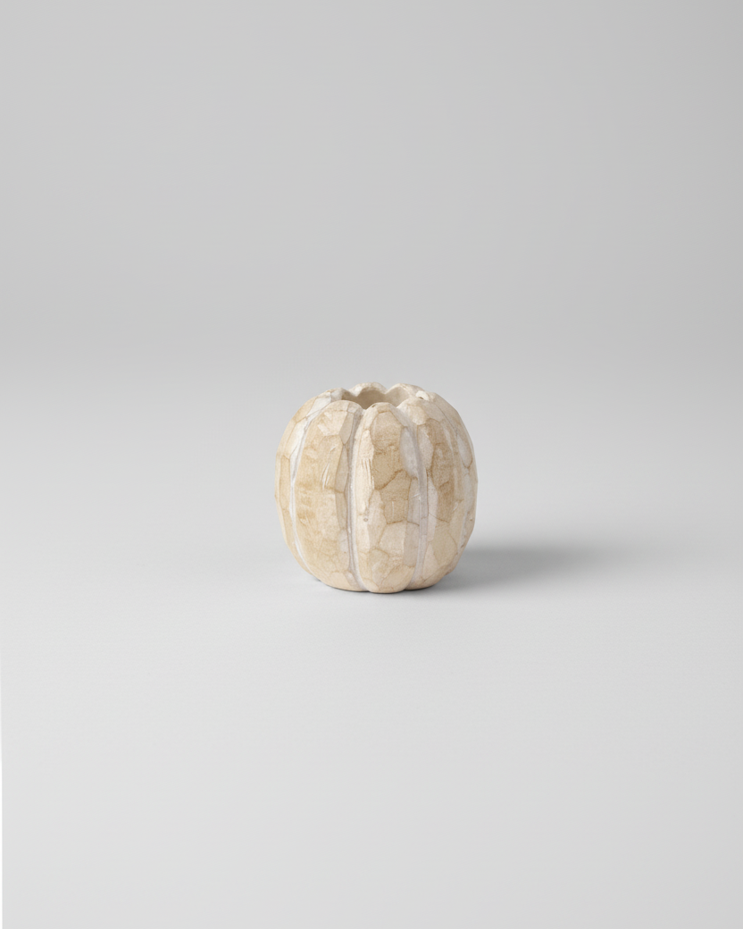 Pumpkin Taper Candle Holder