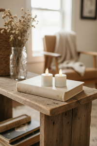 RealLite Flameless Tealight Candle Set of 2