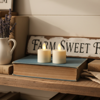 RealLite Flameless Tealight Candle Set of 2