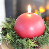 Luxlite Red Ball LED Candle