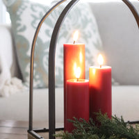Deluxe Home Bordeaux LED Candles