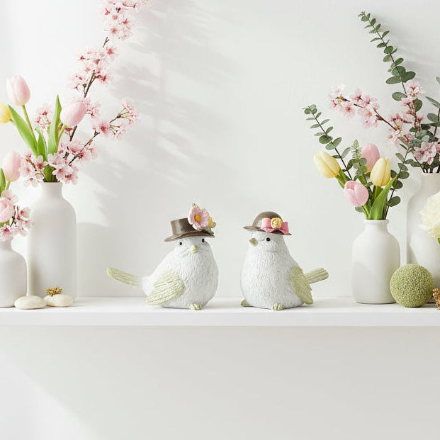 Spring Bird With Hat