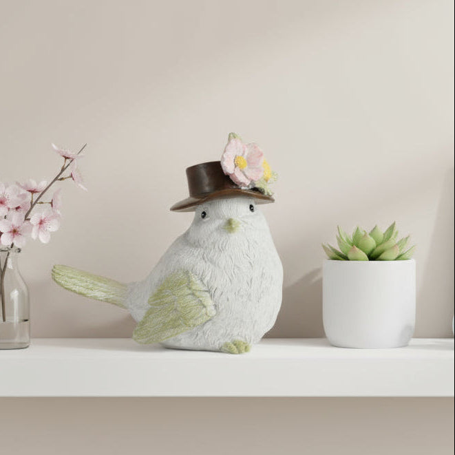 Spring Bird With Hat