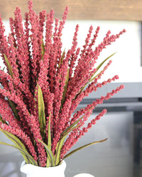Rice Spray Burgundy 31"