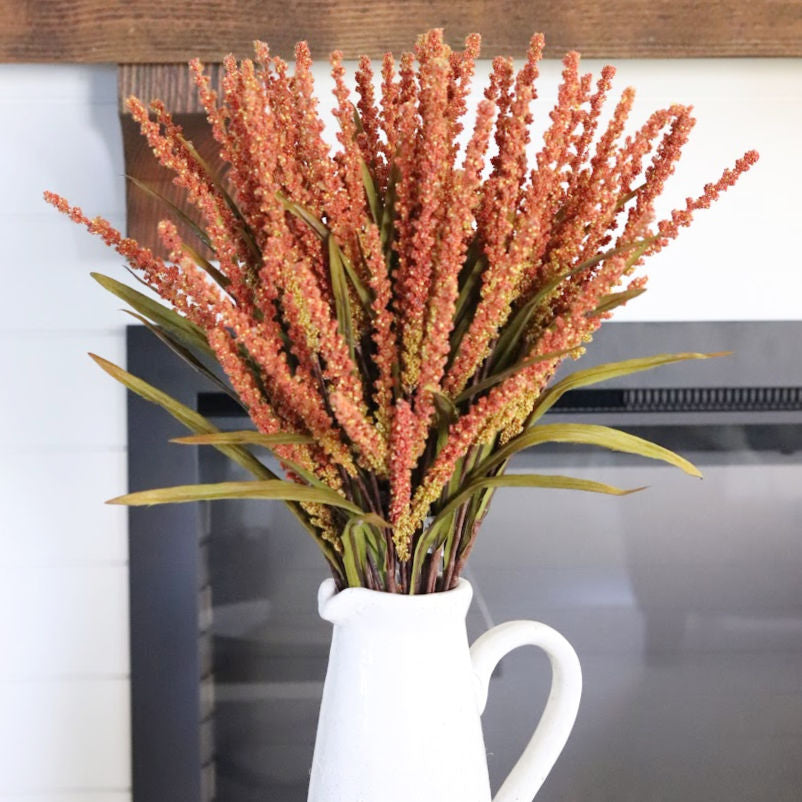 Rice Spray Orange 31"