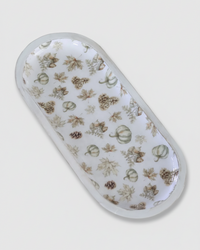 Rooted in Nature Oval Wood Tray