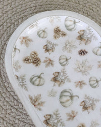 Rooted in Nature Oval Wood Tray
