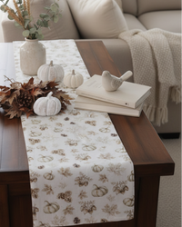 Rooted in Nature Muted Table Runner 56"L