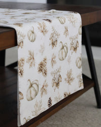 Rooted in Nature Muted Table Runner 56"L
