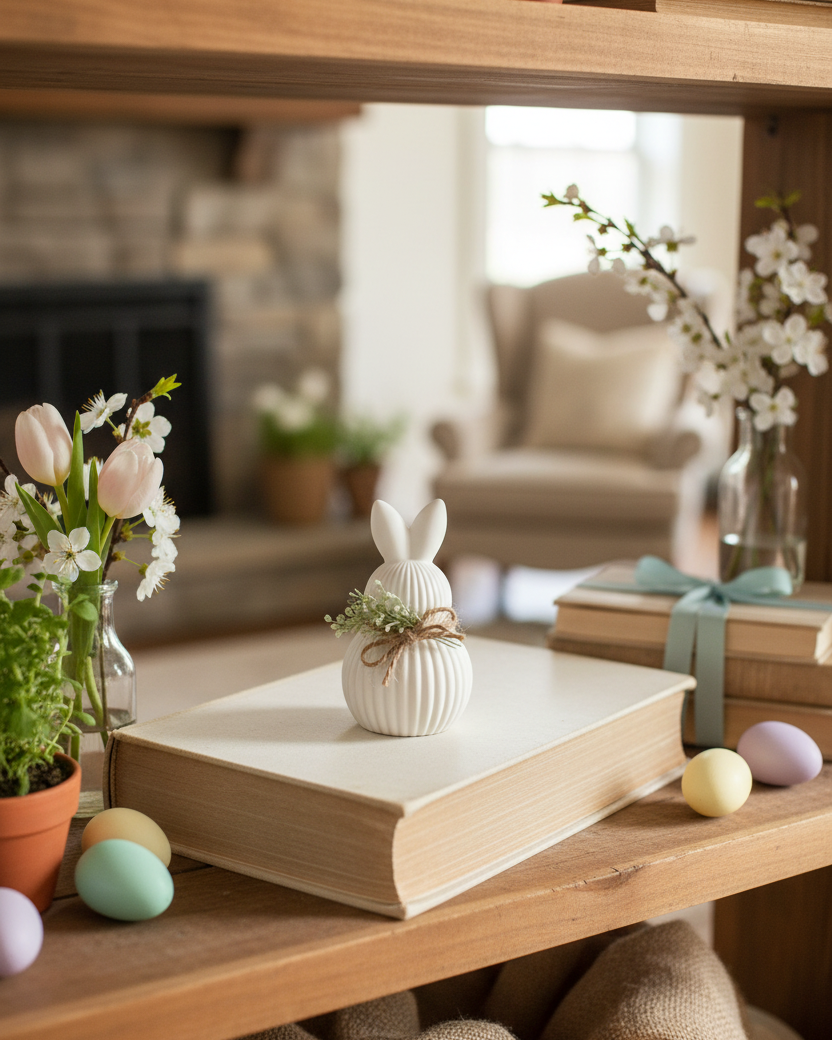 Bunny "Rosie" With Flowers