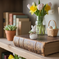 Bunny "Rosie" With Flowers