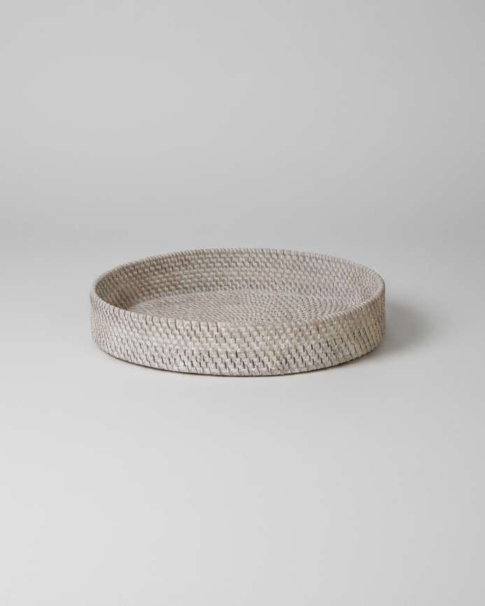 Round Hapao Rattan Trays