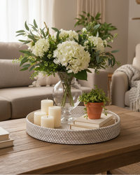Round Hapao Rattan Trays