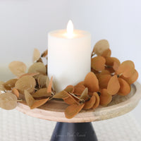 Rust and Dark Yellow Eucalyptus Greenery Collection