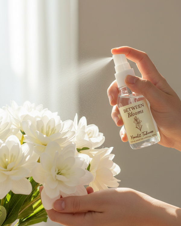 Between Blooms Moonlit Tuberose Artificial Floral Spray