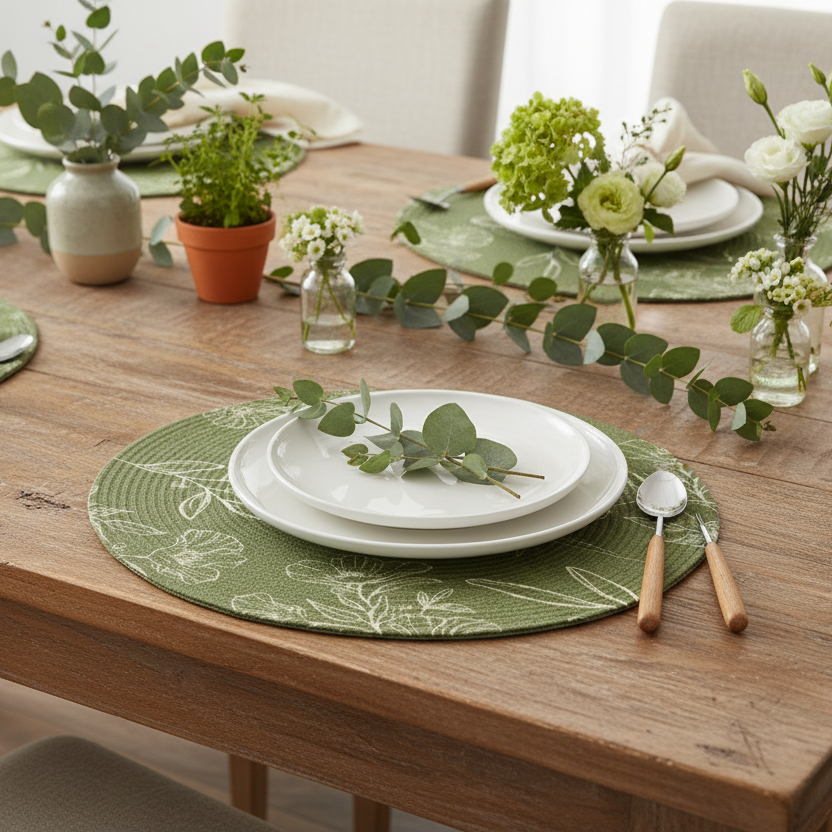 Sage Botanical Textile Collection