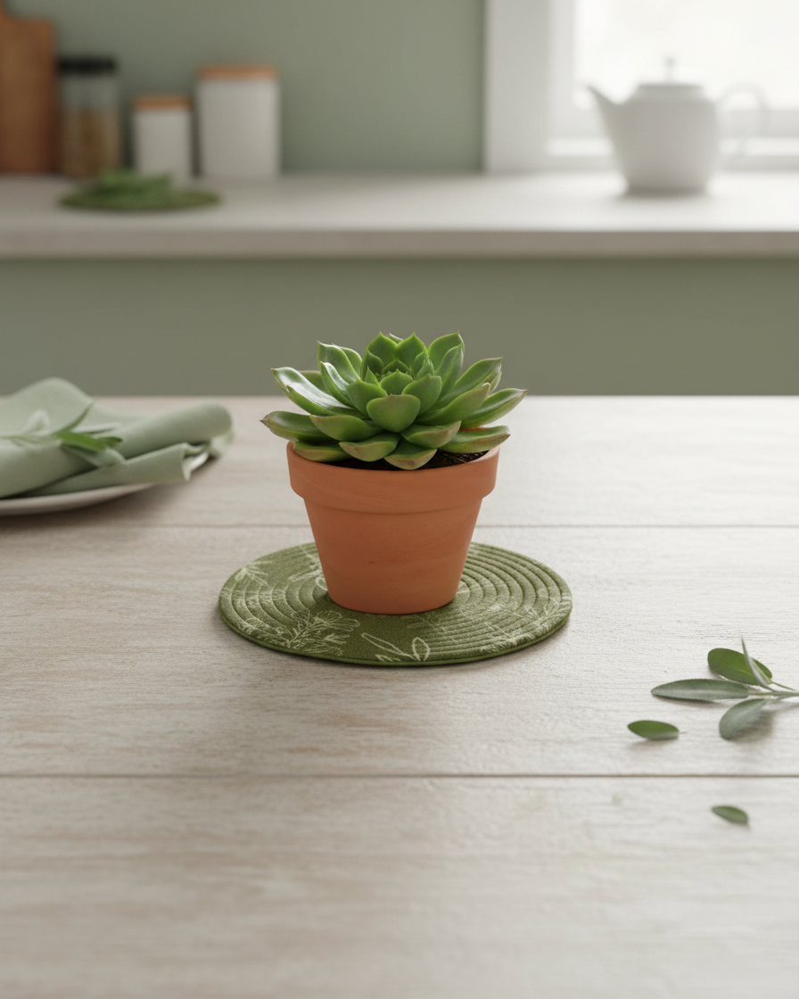 Sage Botanical Textile Collection