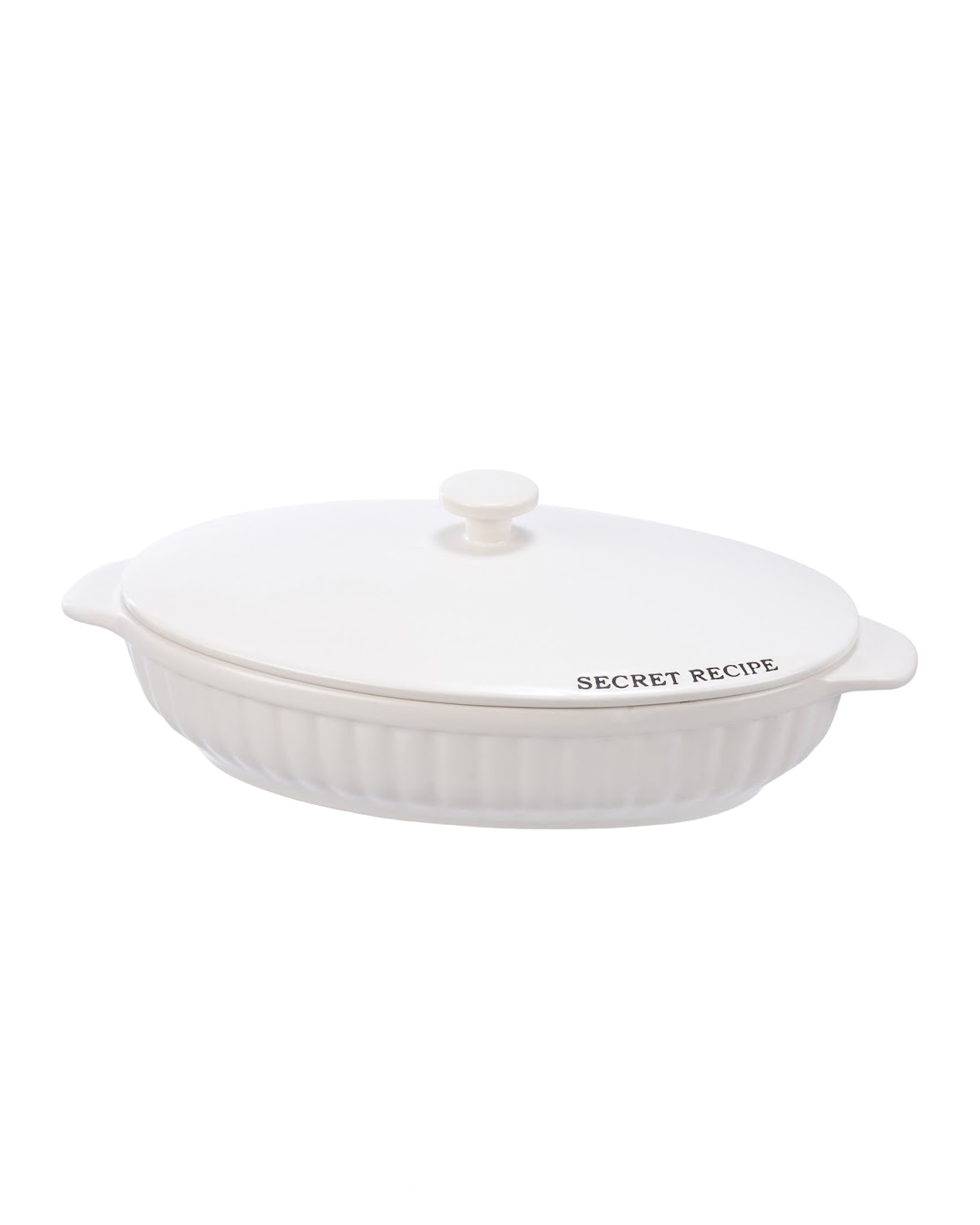 Stoneware Oval Casserole