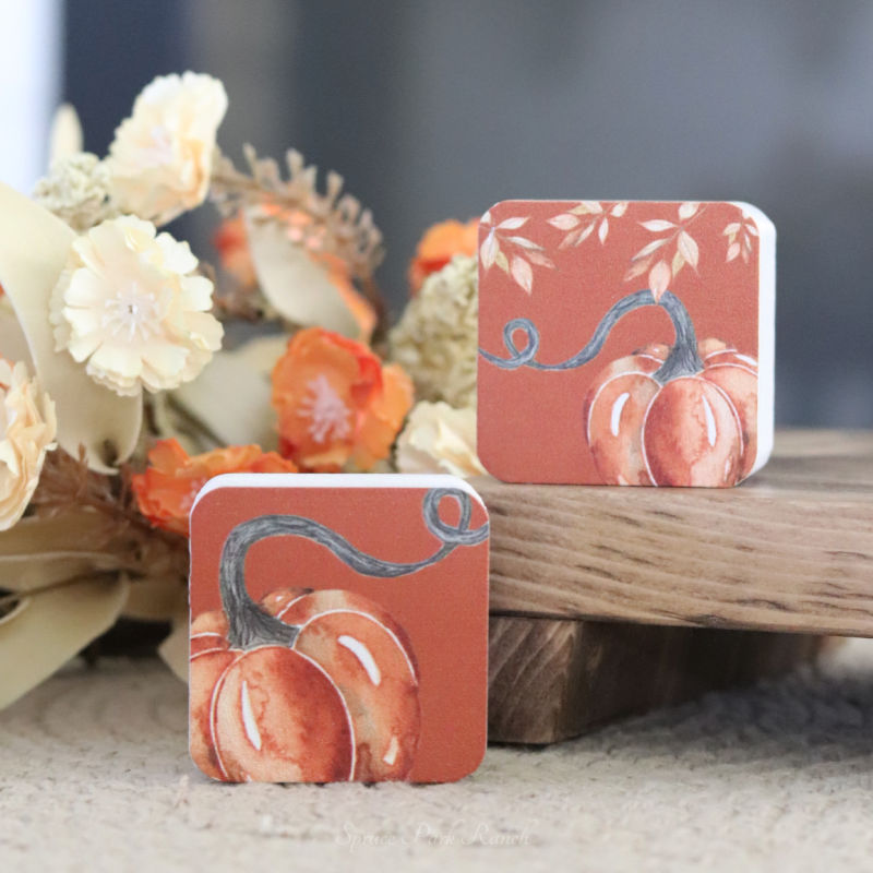 Shades of Autumn Mini Square Block