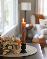 Shades of Autumn LED Taper Candle