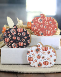 Shades of Autumn Mini Pumpkin Block