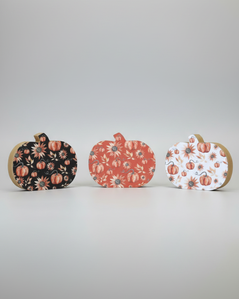 Shades of Autumn Mini Pumpkin Block