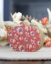 Shades of Autumn Mini Pumpkin Block