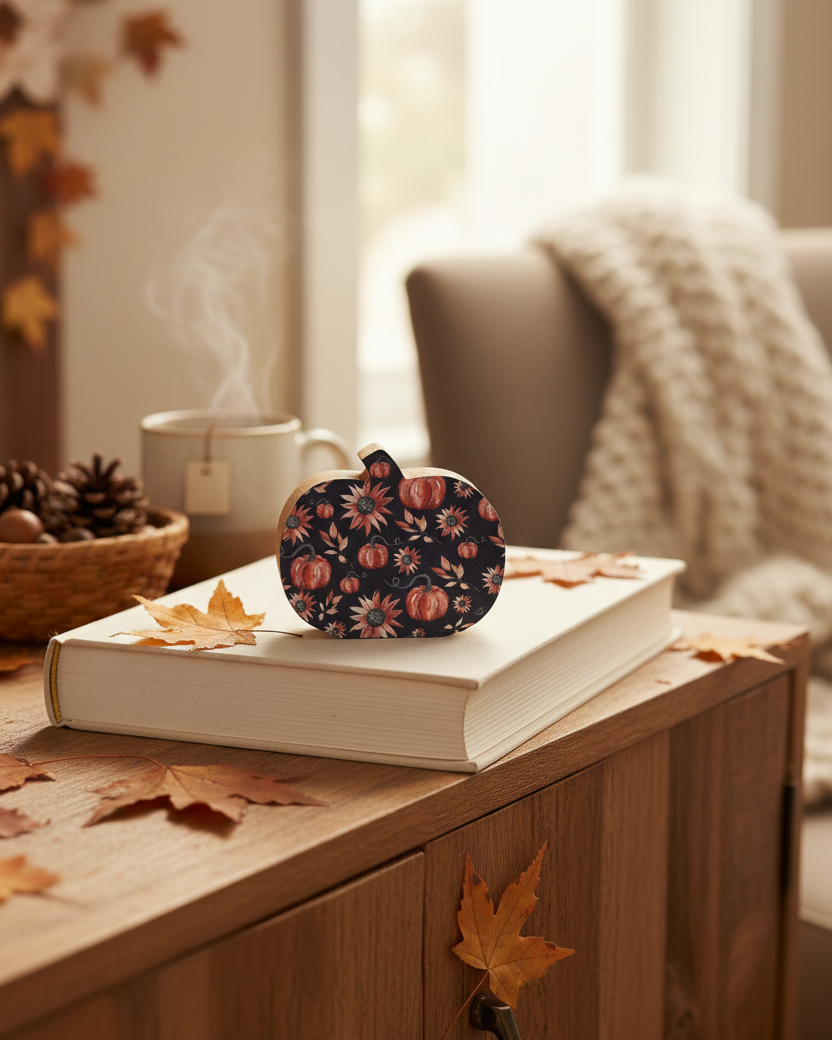 Shades of Autumn Mini Pumpkin Block