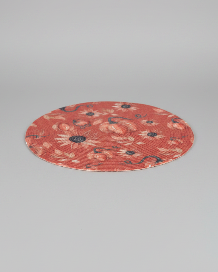 Shades of Autumn Textile Collection Vivid Orange